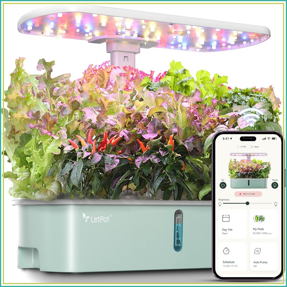 Smart Pod Garden - Système de culture hydroponique intelligent, contrôlé