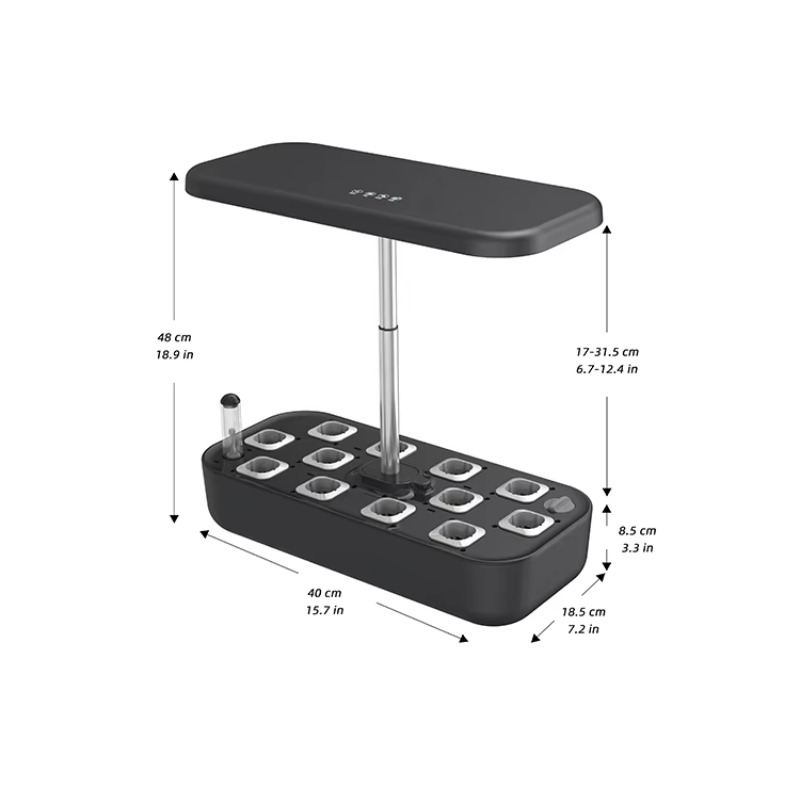 Smart Pod Garden - Système d'éclairage de croissance hydroponique intelligent,