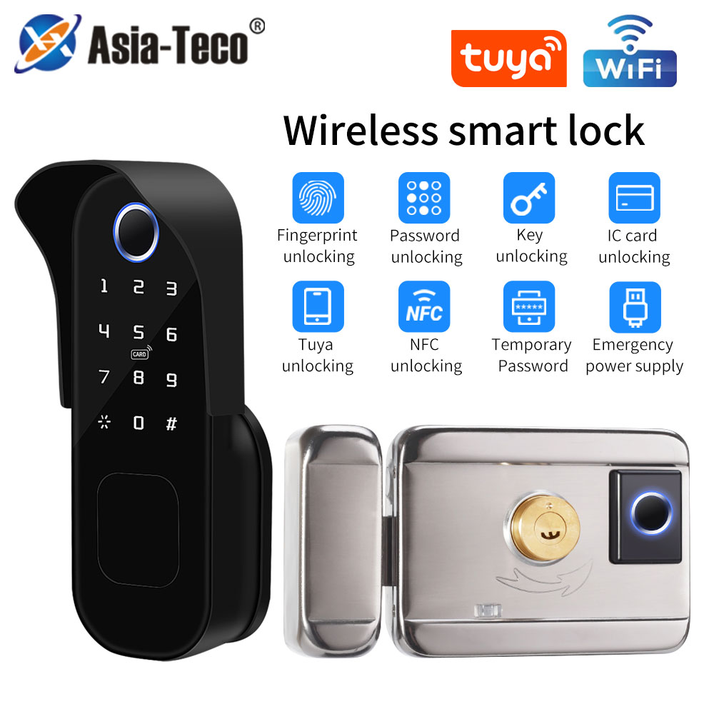 Smart Garden Door Lock - Serrure de porte à empreintes digitales