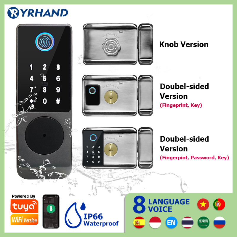 Smart Garden Door Lock - Uya – verrou de sécurité pour