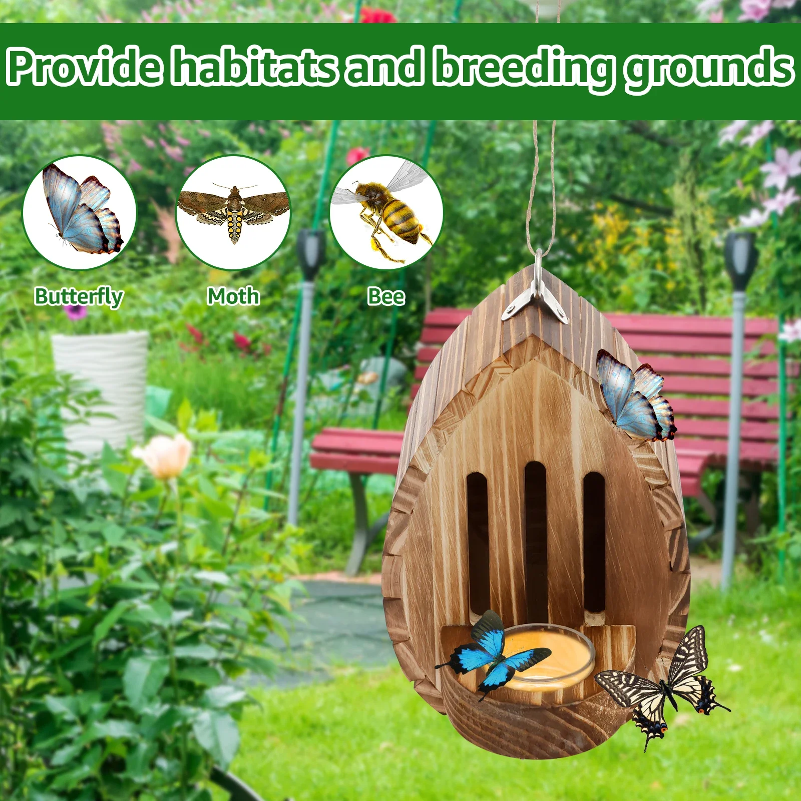 Nichoir à abeilles suspendu en - Smart Garden Storage avis et prix