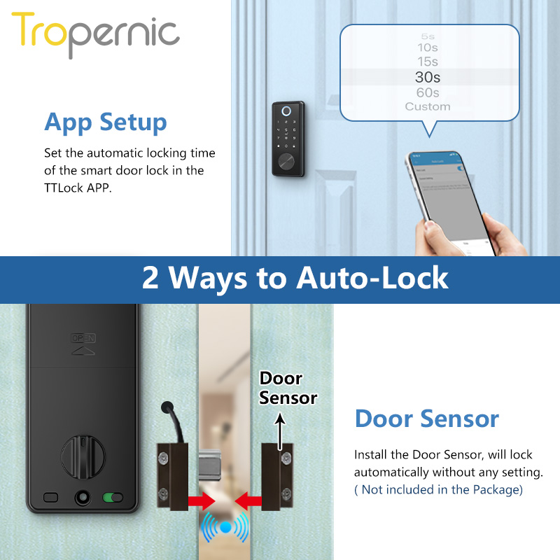 Serrures à pêne dormant intell - Smart Garden Door Lock avis et prix