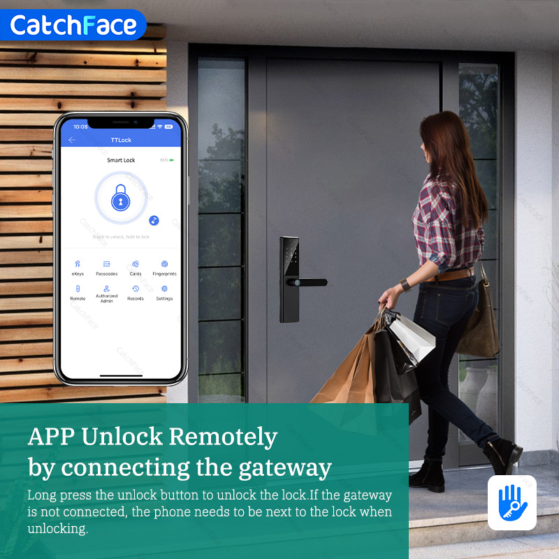 Serrure de porte intelligente  - Smart Garden Door Lock avis et prix