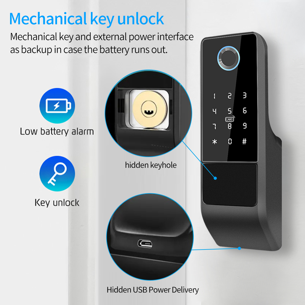Serrure de porte intelligente  - Smart Garden Door Lock avis et prix