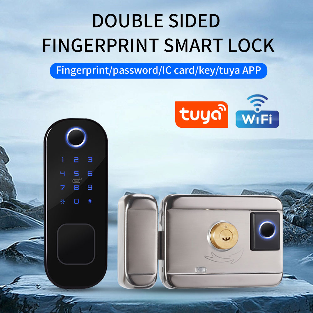 Serrure de porte à empreintes  - Smart Garden Door Lock avis et prix
