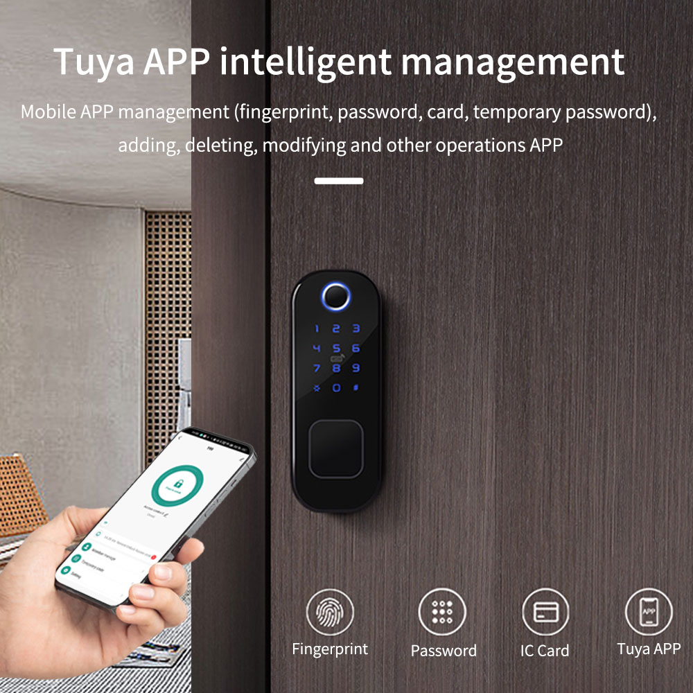 Serrure de porte à empreintes  - Smart Garden Door Lock avis et prix