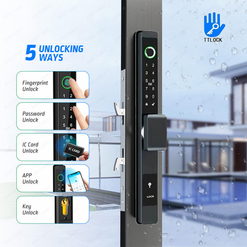 Serrure de porte numérique bio - Smart Garden Door Lock avis et prix