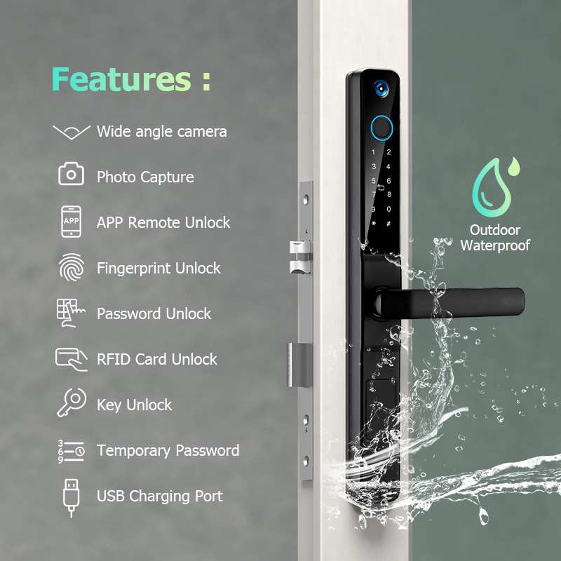 YRHAND fechadura eletronico nu - Smart Garden Door Lock avis et prix