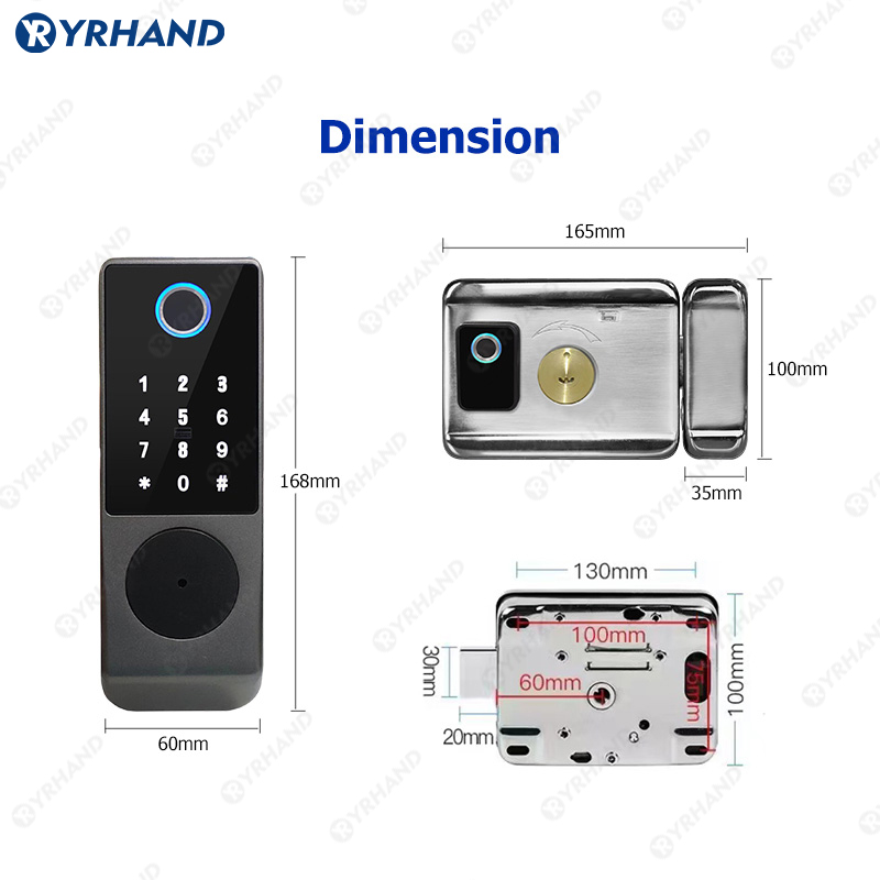 Uya – verrou de sécurité pour  - Smart Garden Door Lock avis et prix