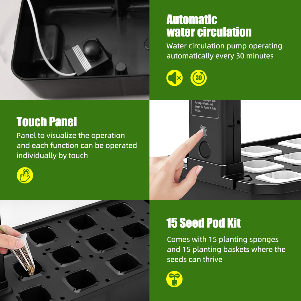 【Nouveauté】Kit de jardin hydro - Smart Pod Garden avis et prix